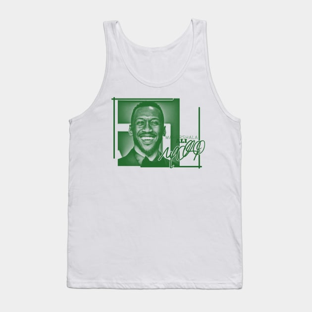 Mahershala Ali - greensolid style Tank Top by Loreatees